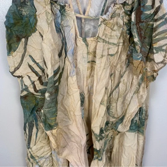 Anthropologie x Tahnee Kelland Strappy Tropical Print Midi Dress - Picture 15 of 16